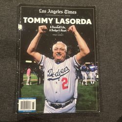 Los Angeles Times Commemorative Issue Tommy Lasorda 1(contact info removed) Dodgers