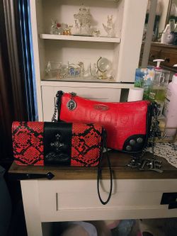 Ed hardy shoulder purse