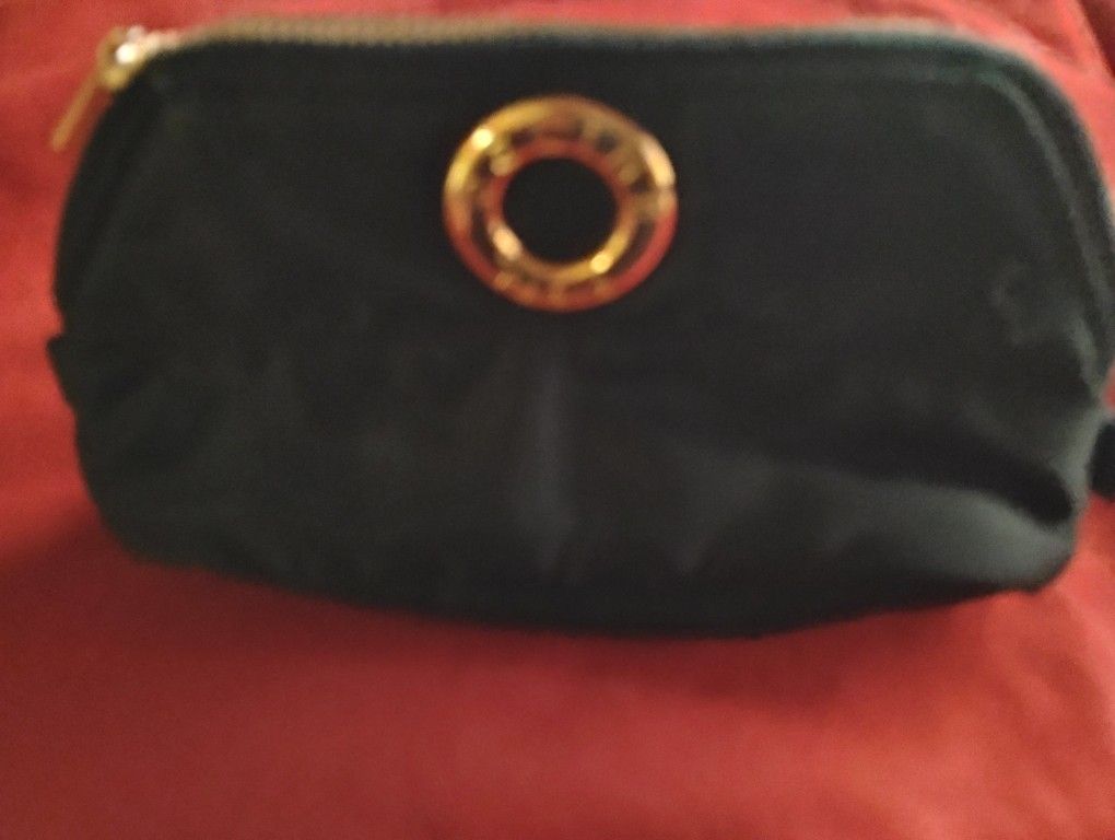 CELINE PARIS GOLD RING COSMETIC BAG