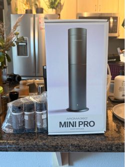 Aroma360 Mini Pro Luxury Scent Diffuser + Multiple Pro-Pod Refills