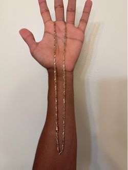 Cadena maciza Oro 18k 27 gramos 60 cm
