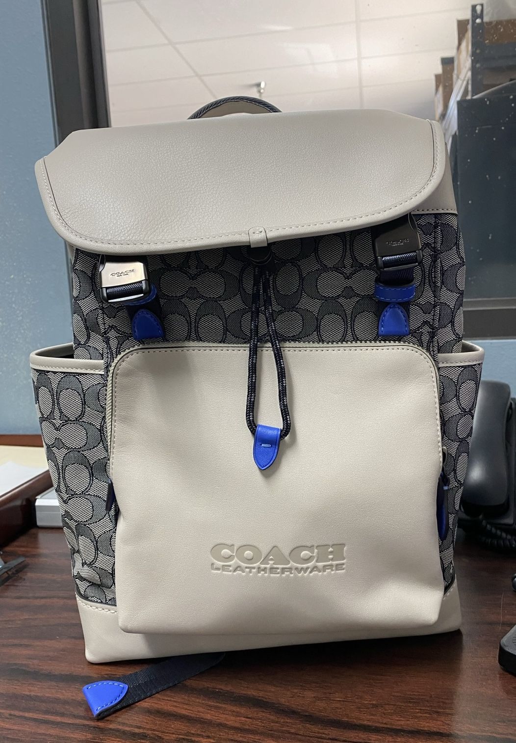 Coach Backpack Jacquard 