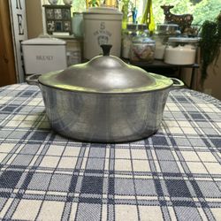 Vintage Majestic Cookware Oval Roaster Dutch Oven 