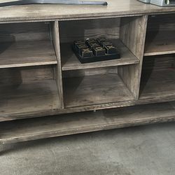 Gray Entertainment Console