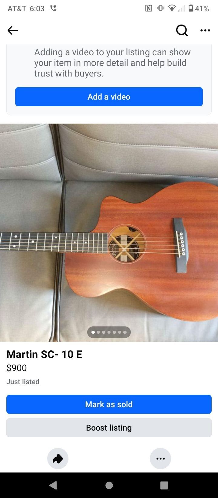 Martin SC - 10E For Sale!
