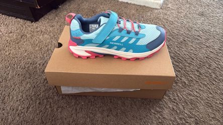 NEW Merrell Moab Speed 2 Low A/C Waterproof Kids Shoes – Sz 7Y