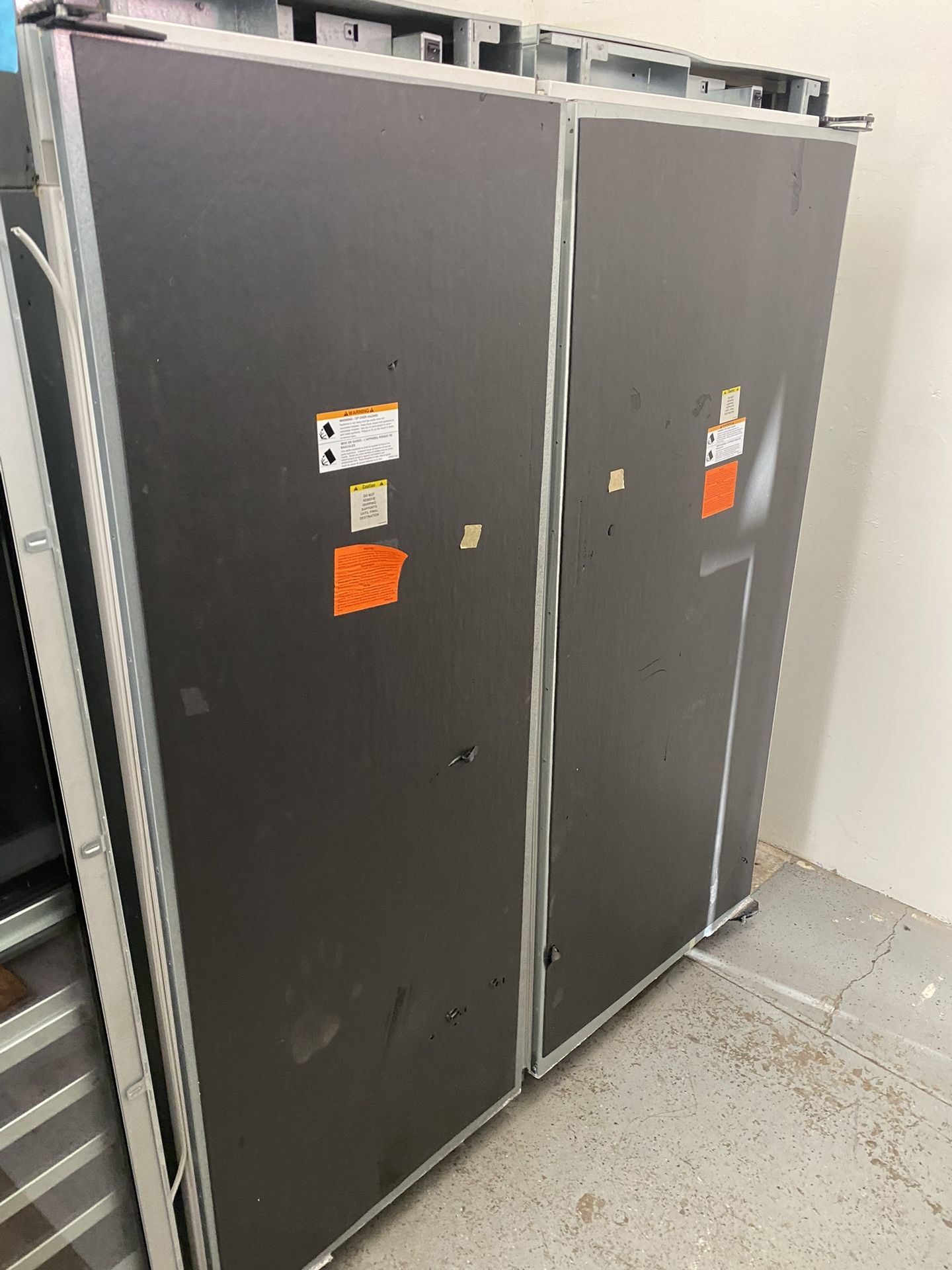 Viking 66” Panel Ready Column Fridge And Freezer Set