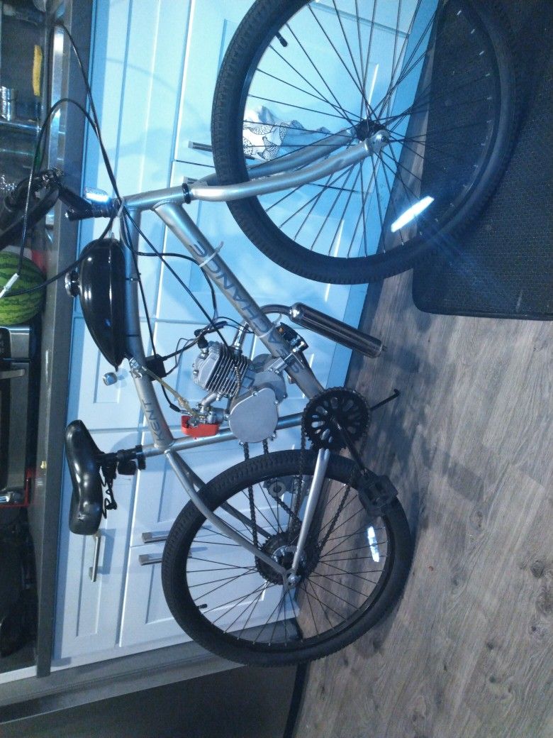 2 Stroke Gas Powered Cruiser Bike