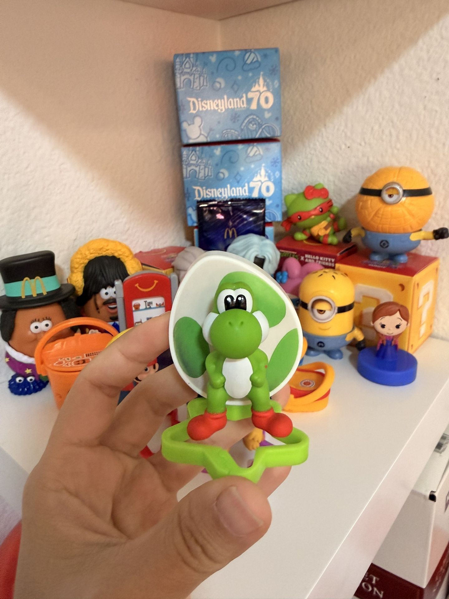 2026 McDonalds Super Mario Galaxy Happy Meal Yoshi Keychain