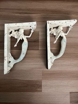 2 Mermaid Shelves