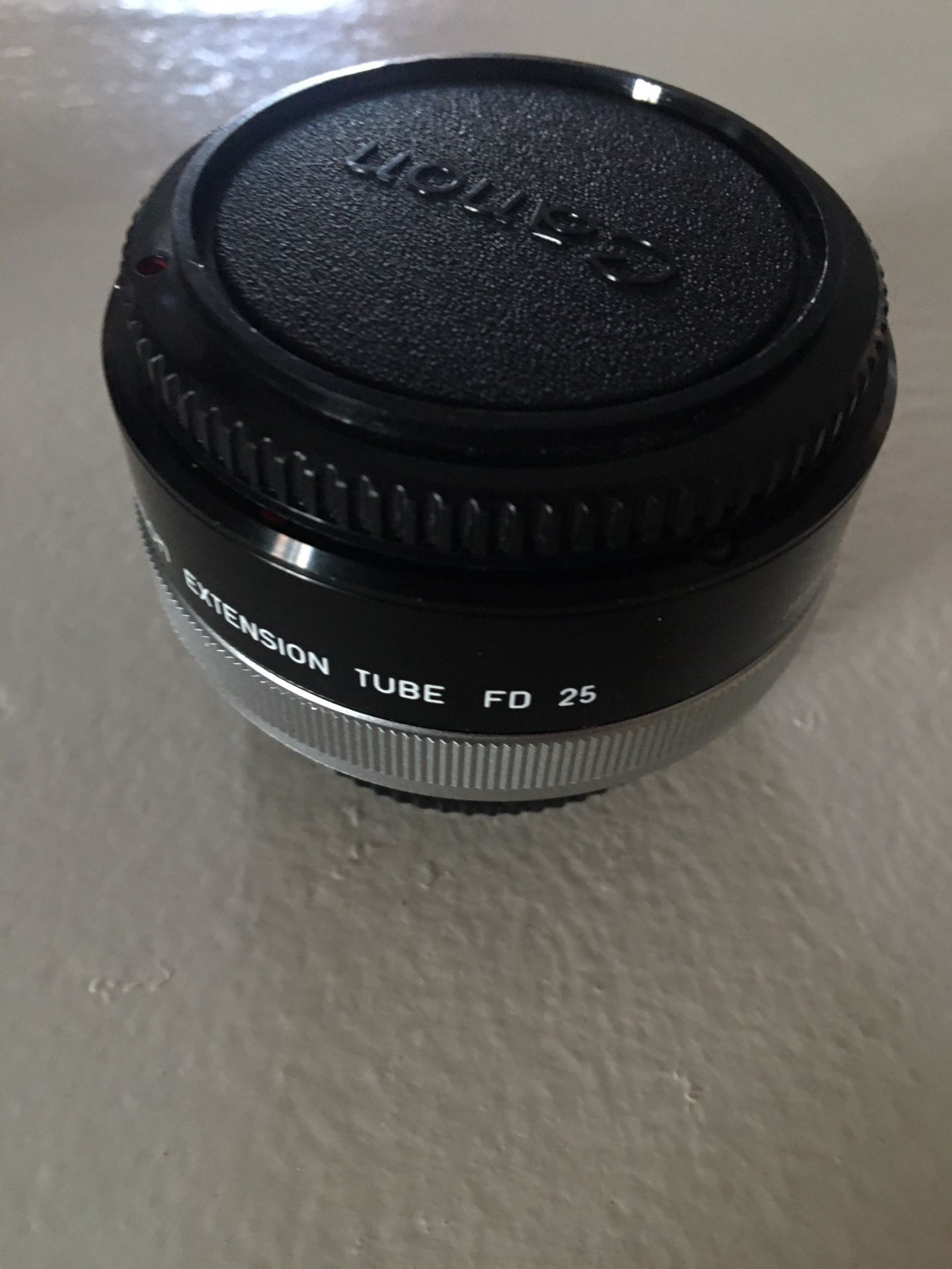 Canon FD 25mm Extension tube