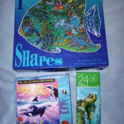 Orca Killer Whale Puzzle Fish Turtle Puzzles Ocean Sea Life 