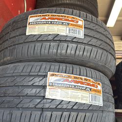 255/45/19 Arroyo tires 🛞  $140 each tire