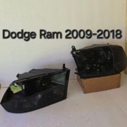 Dodge RAM 2009-2018 Headlights 