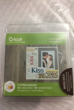 Cricut Lyrical Letters 2 cartridge new!