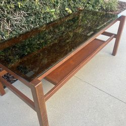 Vintage Mid-Century Modern Rectangular Coffee Table