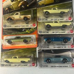 7 Matchbox Cars