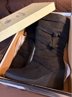 NEW Canyon River Blues “Heather” Women’s Black Boots – Size 8