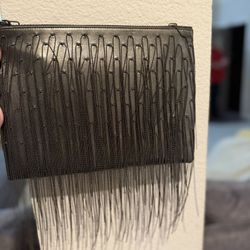 Brunello Cucinelli Monili Waterfall Metallic Crossbody / Clutch / Wristlet / Purse