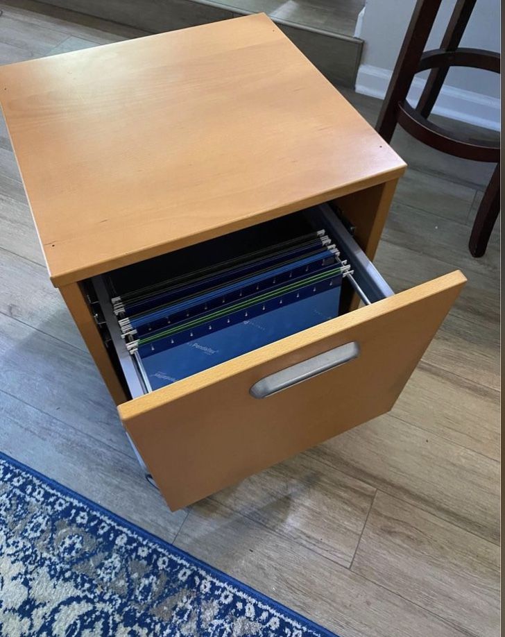 Rolling File Cabinet