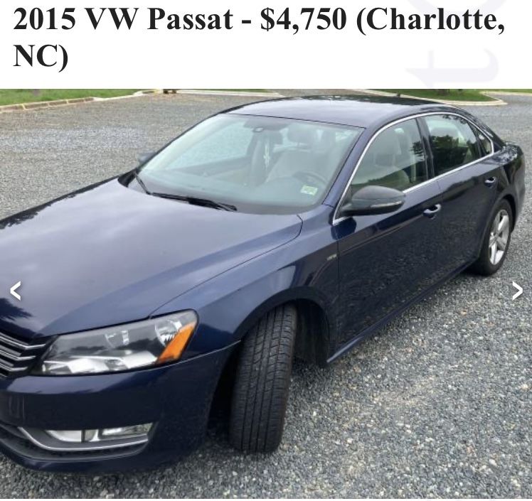 2015 Volkswagen Passat
