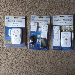 Dorm/garage/shed Alarms