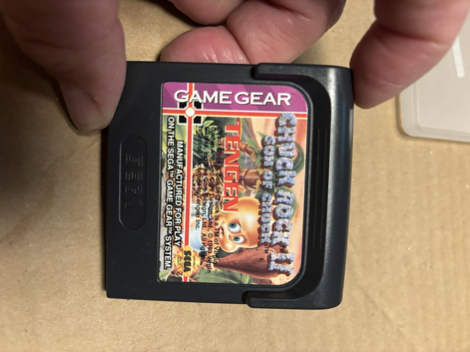 Chuck Rock II: Son Of Chuck For Sega Game Gear
