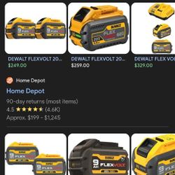 DeWalt 9ah Battery 