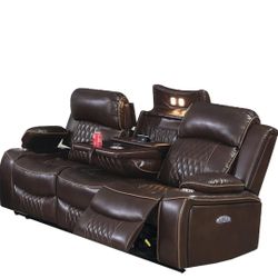 Sofa With Power Reclining Seats - 