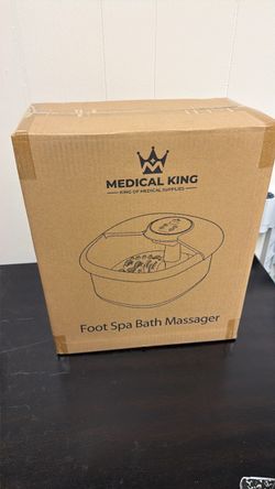 Medical King foot spa bath massager - Brand New Unopened