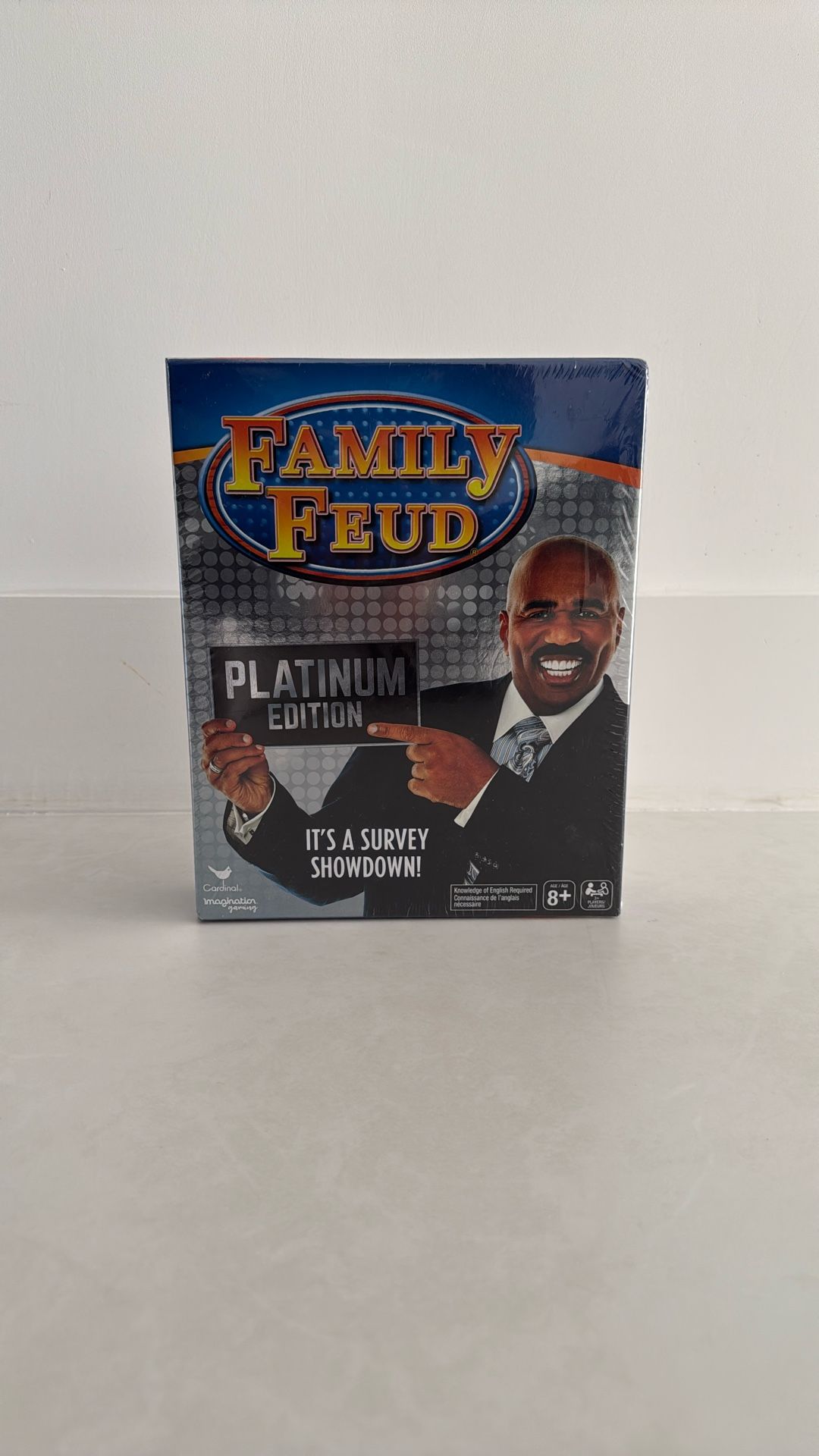 Spin Master Family Feud Platinum Edition, Family Party Board Game, for Families Adults and Kids Ages 8 and up BRAND NEW SEALED