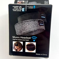 Bluetooth Earphones Sports Sleeping Mask Headband - $5 each | Full box 24 pcs $100