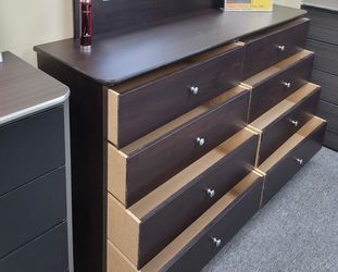 8 DRAWER DRESSER 57” Width, 35” Height