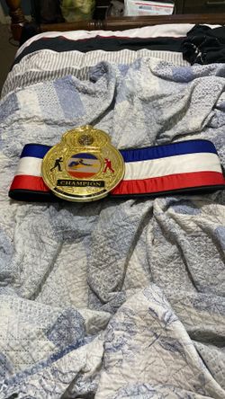 Title boxing belt
