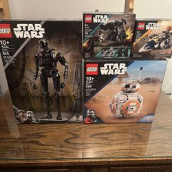 Star Wars sealed lego Lot. $150.00 Cash A Phenomenal Deal. Selling As One Lot 
