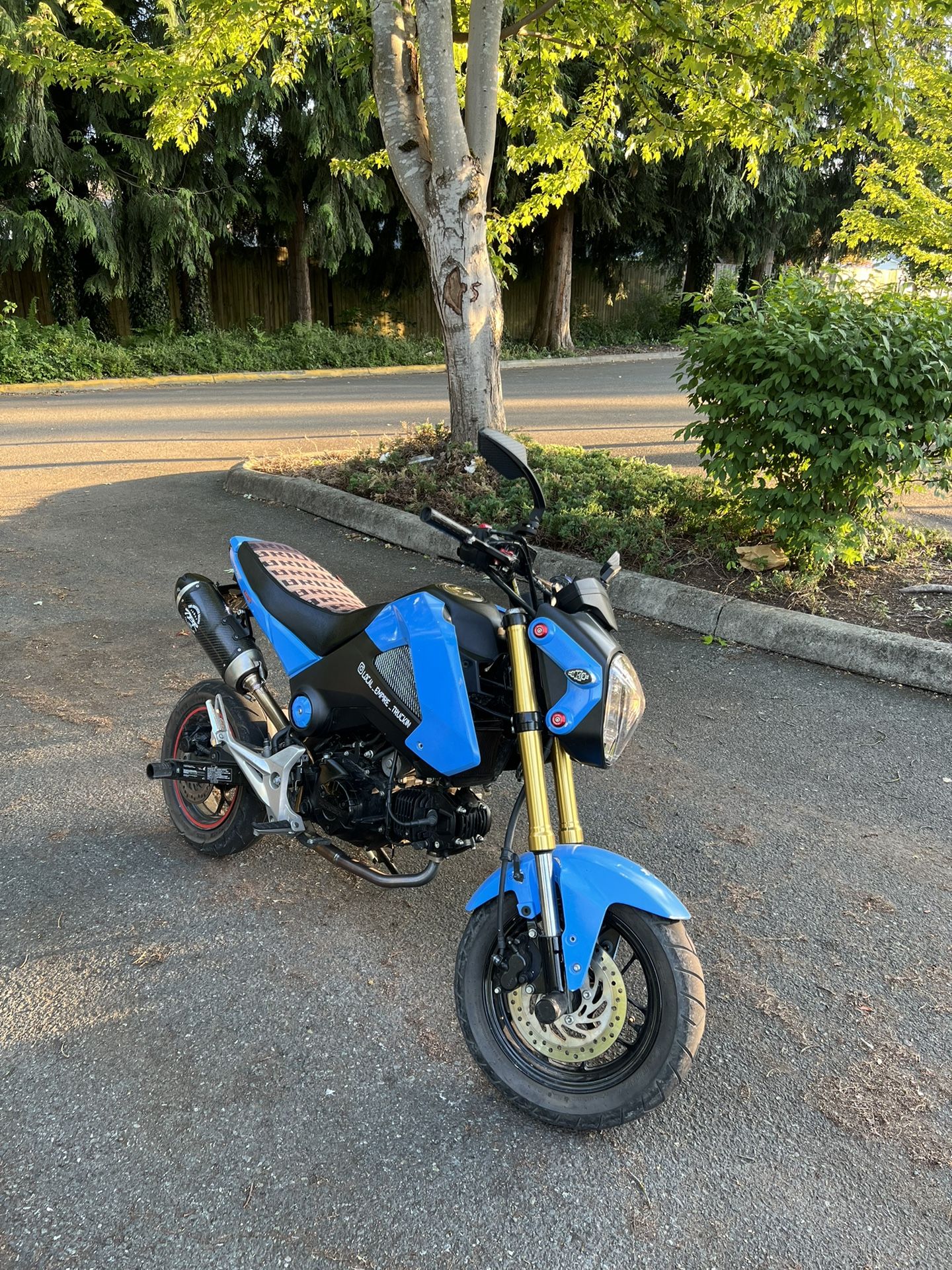 2015 honda grom weight
