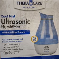 Theracare Ultrasonic Cool Mist Humidifier (Brand New) - $15 OBO