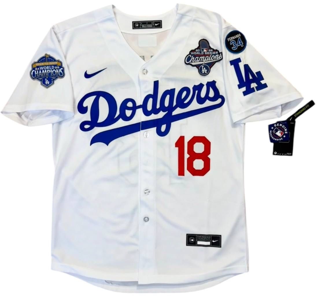 Yoshinobu Yamamoto Dodgers MLB Jerseys