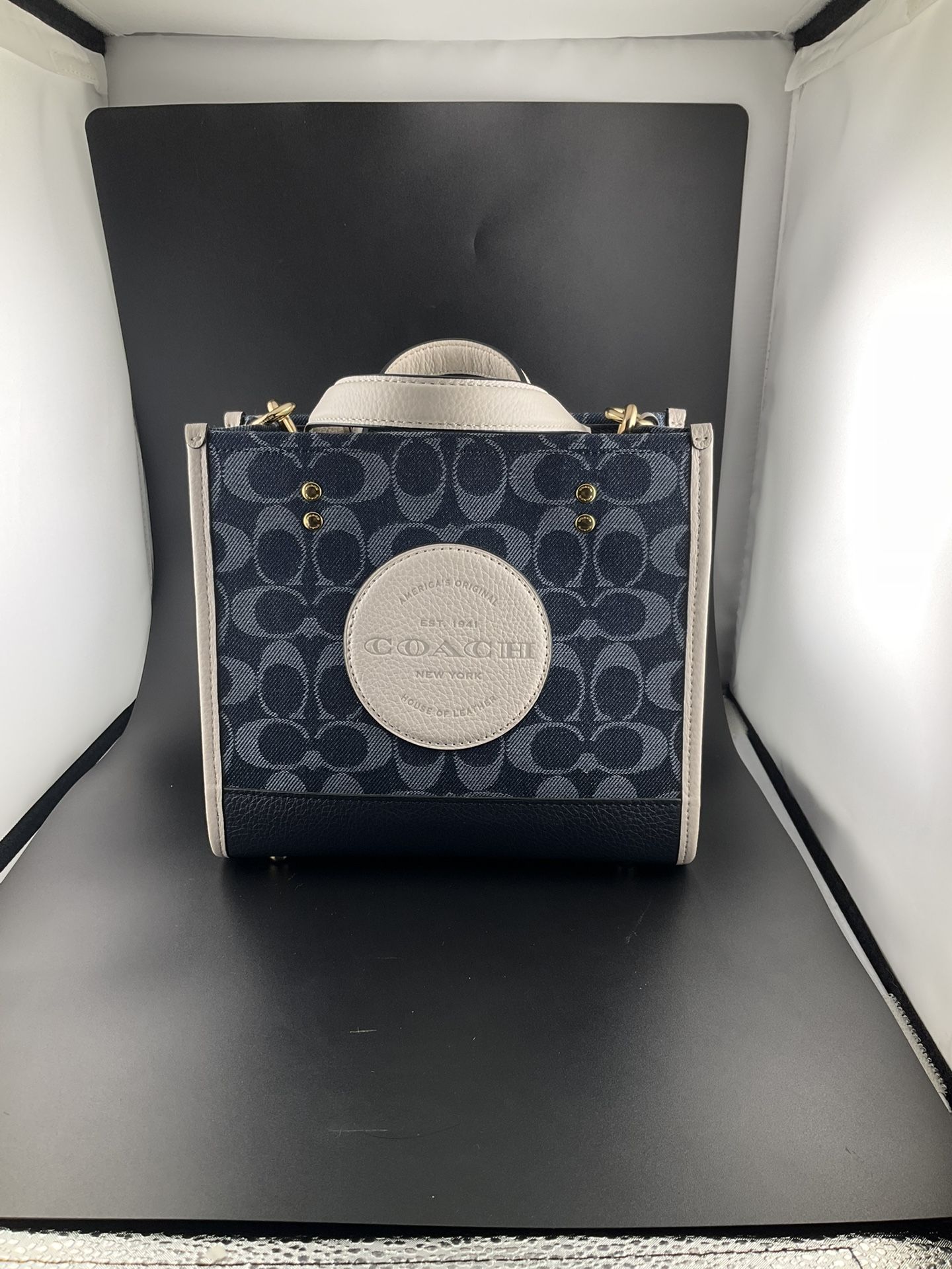 Blue Coach Bag