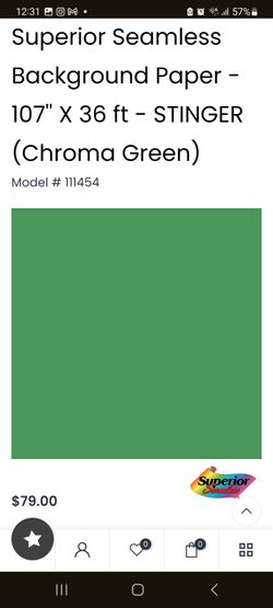 Chroma Green Background Paper