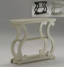 🔥$39 down payment💥-Lucy Ivory Console Table