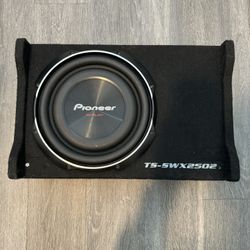 10 Inch Pioneer Subwoofer w/ Box