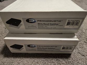 Primacoustic RX7a Recoil Stabilizer nearfield monitor platforms