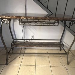 Wine Rack Table 