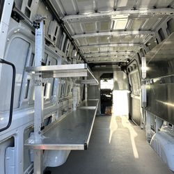 Safe Fleet Cantilever Shelving For Sprinter Cargo Van