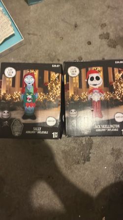 Nightmare before Christmas inflatables