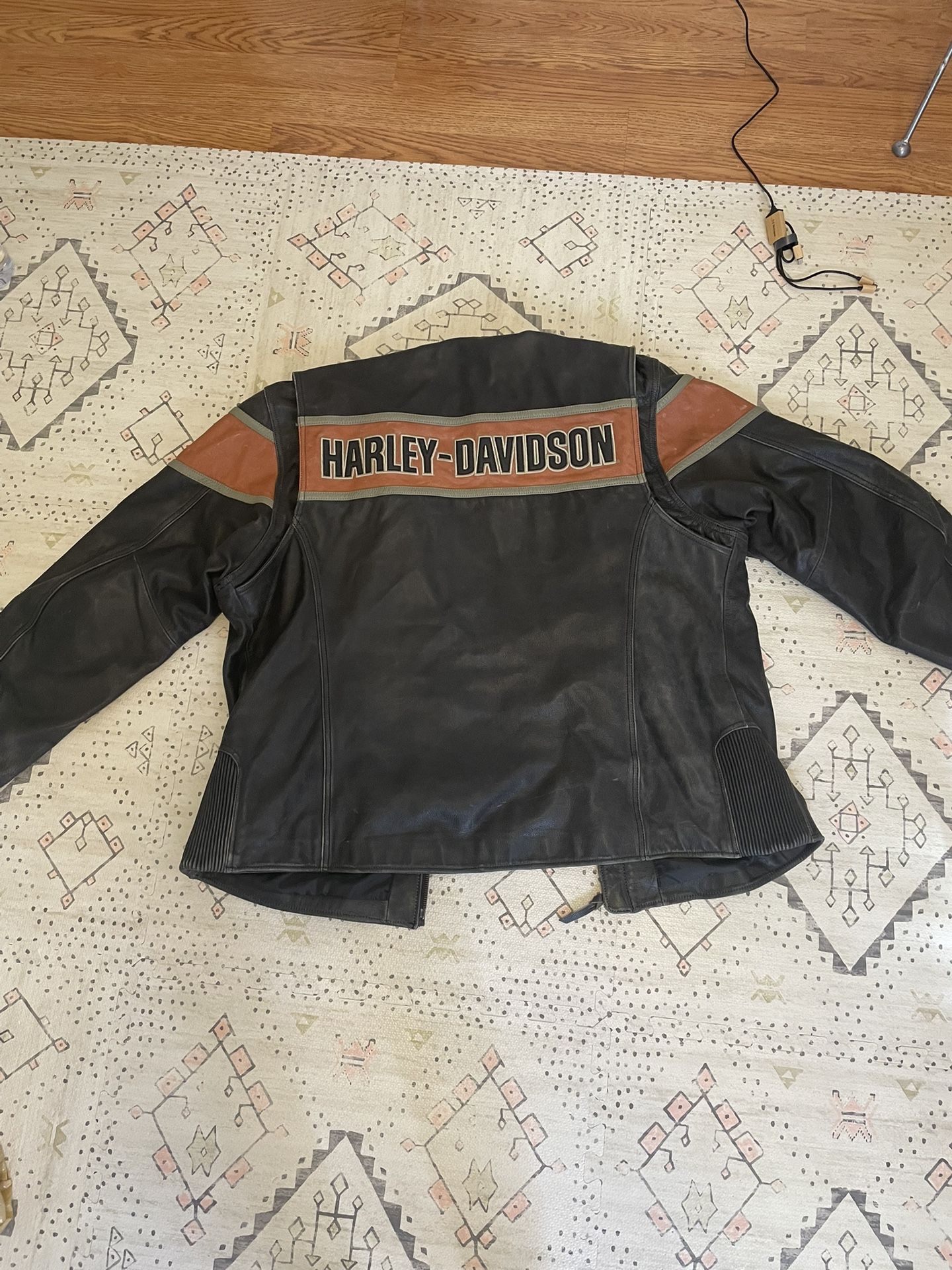 Harley Davidson Motorcycle Leather Jacket