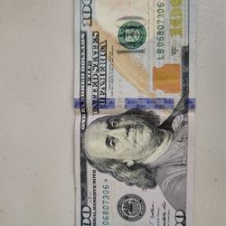 $100 Dollar Bill Star Notes 2009 Series 