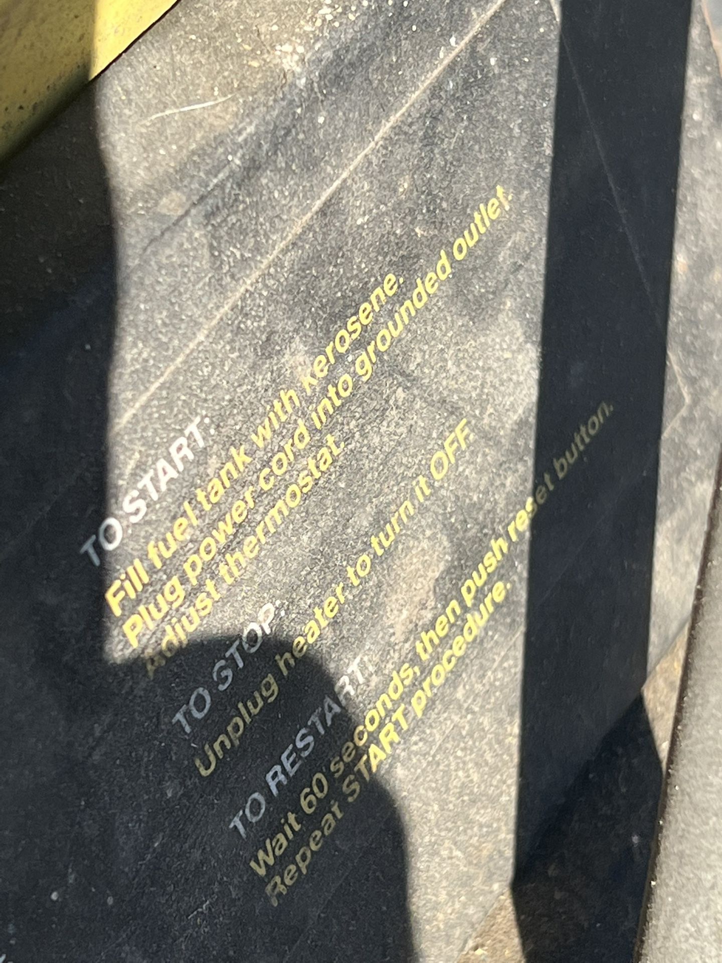 Jobsite heaters John Deere if you cannot get it working I will give you a full refund