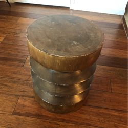Decorative Wood Side Table